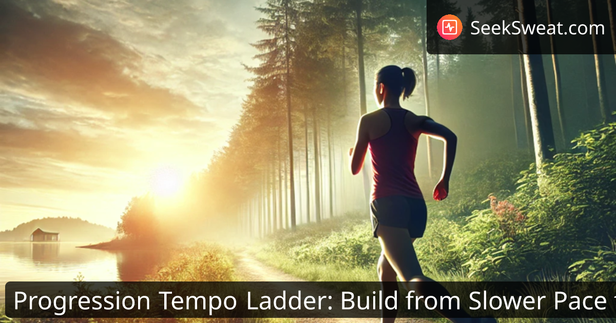 Progression Tempo Ladder: Enhance Endurance with Structured Pacing